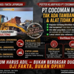 PT COCOMAN GEMPUR BALIK TUDUHAN TAMBANG ILEGAL: “TAK ADA AKTIVITAS SEJAK 2014 — JANGAN BANGUN PERKARA DARI NARASI, BUKAN FAKTA”