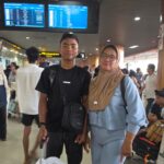 Dukungan Personel Polda Kalbar Antar Ahmad Arkian Berlaga di Ajang Lari Nasional Jakarta